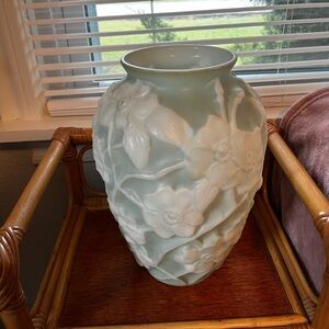 Phoenix Consolidated Glass Vase 1920s